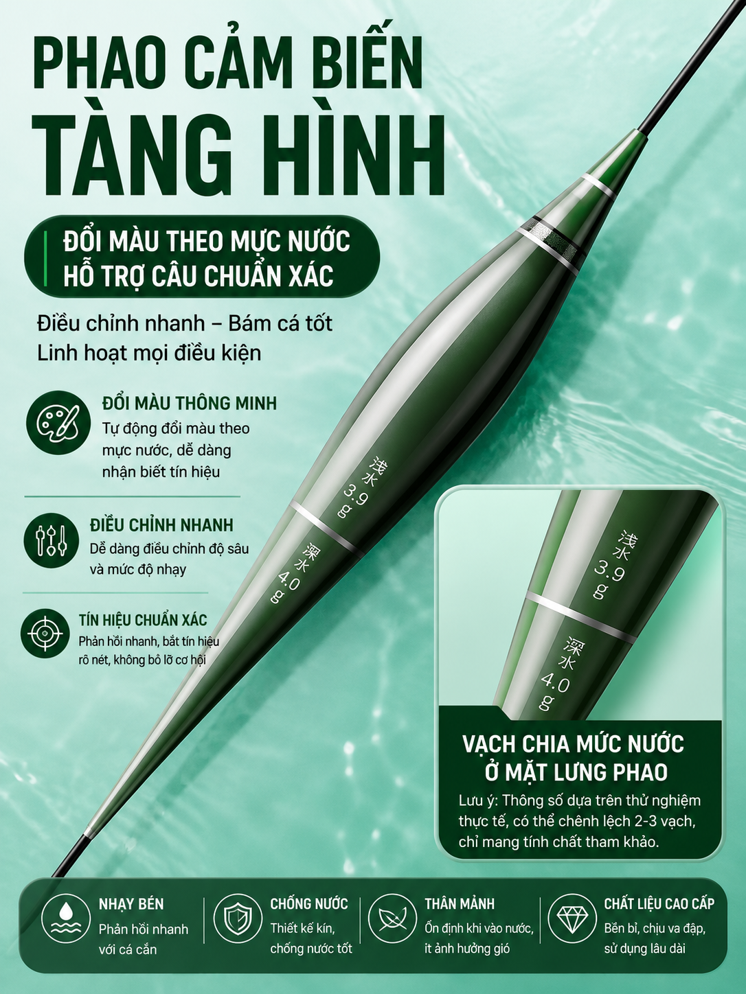 Phao Cảm Biến Đổi Màu Linxiang Cao Cấp_thumbnail_5
