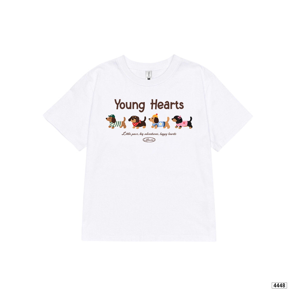 Áo baby tee Hàn Quốc young hearts form tôn dáng Miucho 4448_thumbnail_0