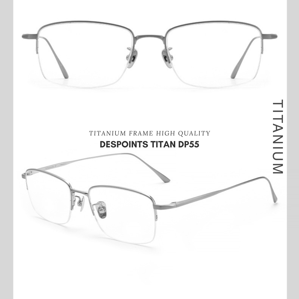 [Premium] Gọng Kính Titan nửa viền cao cấp. Chất liệu Titan nhẹ & bền. Phù hợp đa dạng form mặt_thumbnail_7