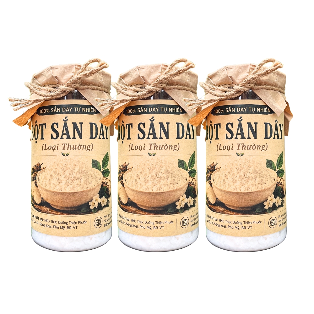 3 Hộp Bột Sắn Dây Loại Thường