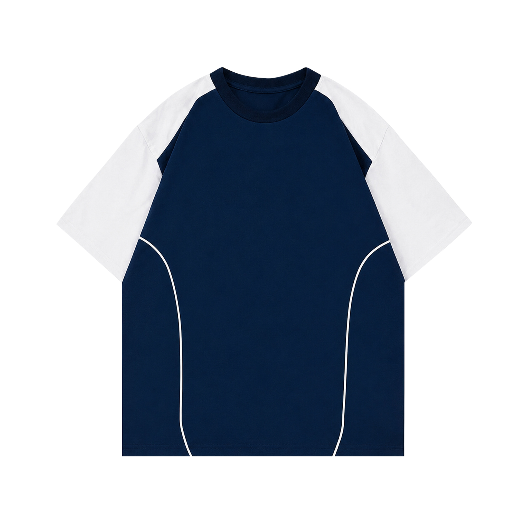 Áo Thun Oversize Raglan Viền