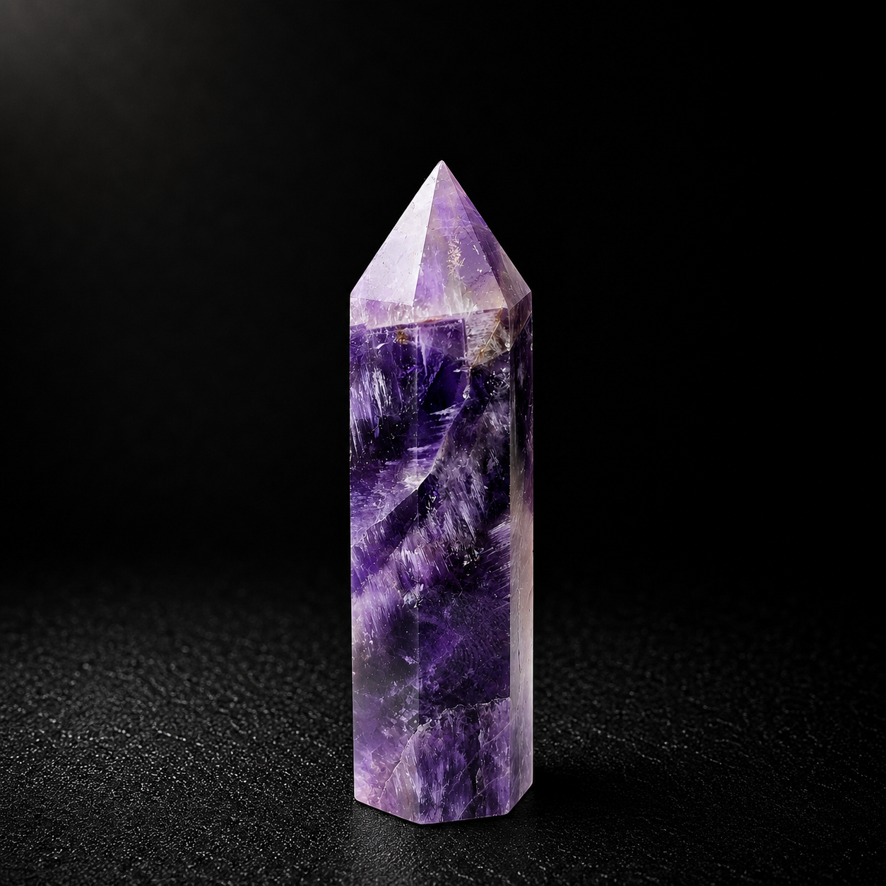 Trụ Đá Mài Bóng - Thạch Anh Tím Dream Amethyst