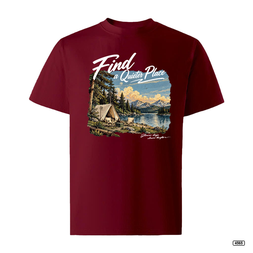 Áo thun nam form rộng cắm trại TeePrint 4565_thumbnail_17