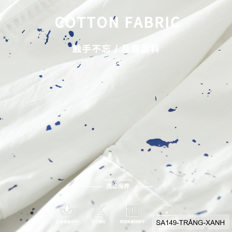 SA149 - Áo sơ mi nam dài tay phong cách Nhật Bản, chất cotton 100%, họa tiết sơn mài trẻ trung, form regular_thumbnail_2