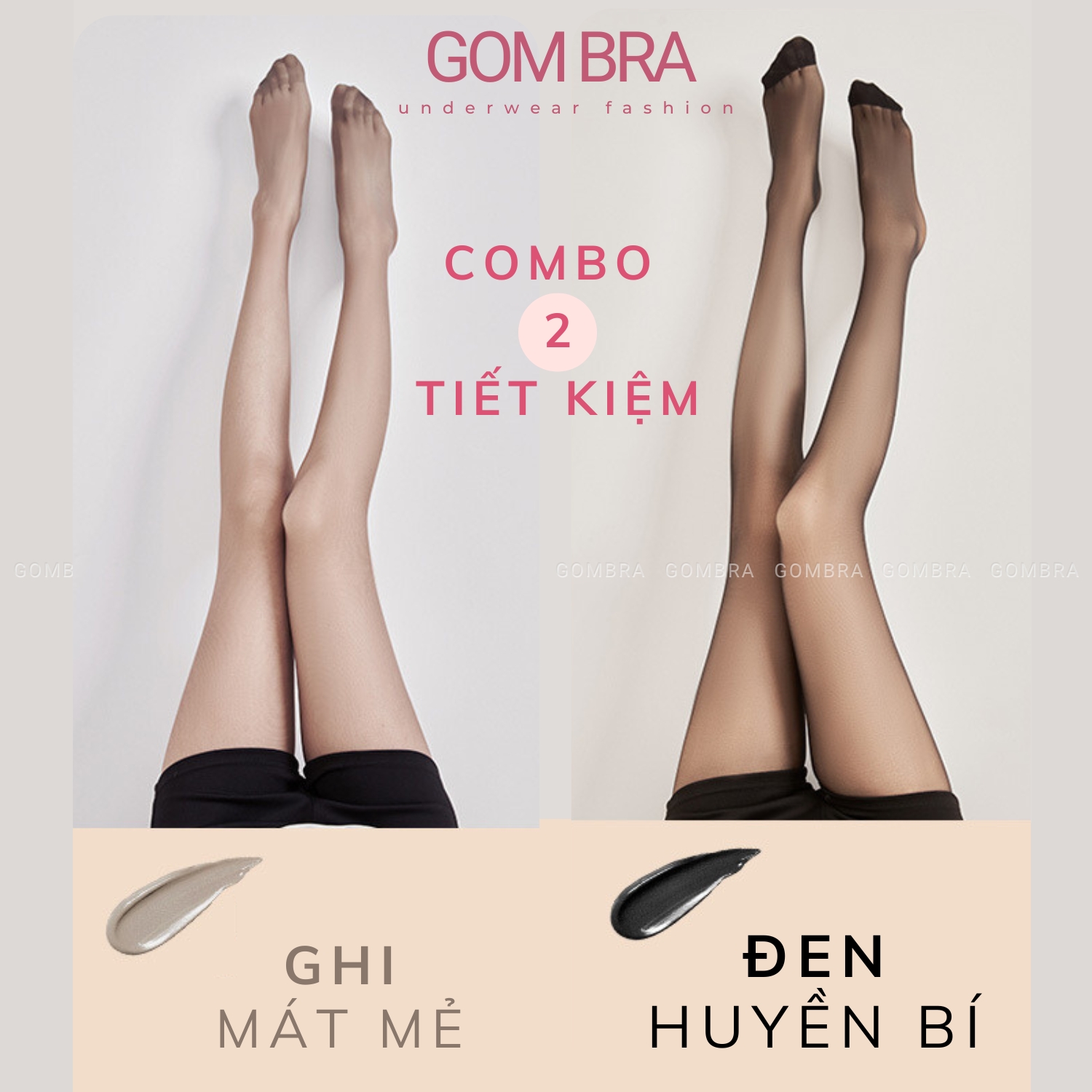 Quần tất đen che khuyết điểm Gom Bra, vớ quần nữ tàng hình mềm mịn co giãn bền dai - KAVE-A078_thumbnail_18