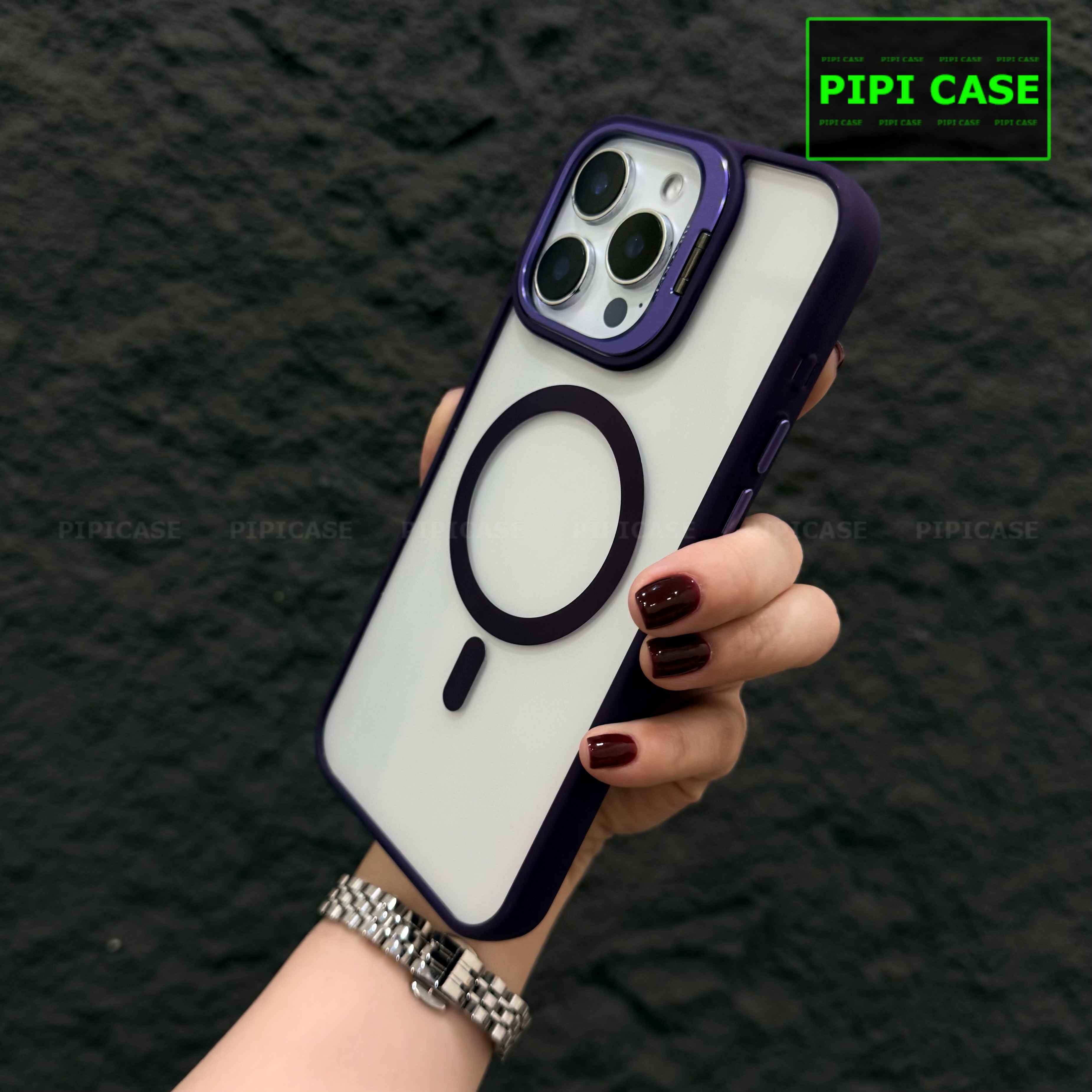 Ốp Lưng iPhone 14 Pro Max - Dansi - Tím_thumbnail_13
