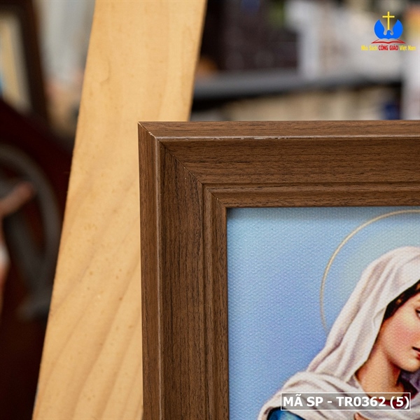 Tranh Gia Đình Thánh Gia 25x35cm khung Hàn Quốc_thumbnail_1