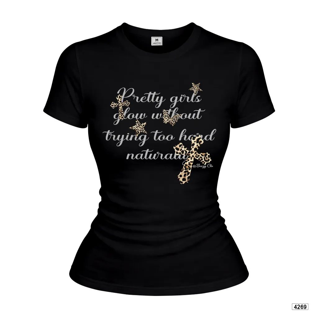 Áo baby tee nữ chữ phối beo Beezy 4269_thumbnail_7
