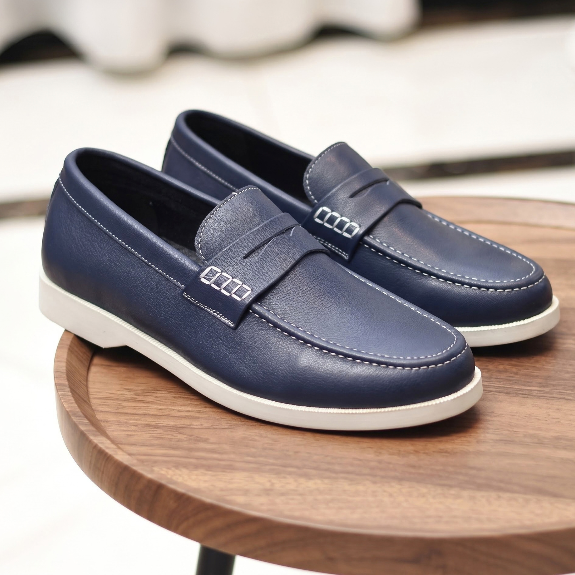 Giày lười da cao cấp CS107
