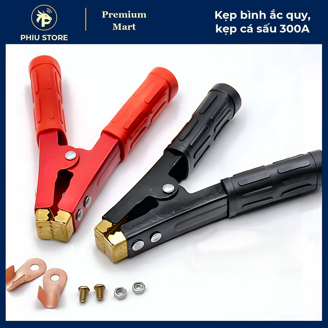 Combo Đồ Nghề Điện & Ắc Quy 5 Món - Bút Thử Điện, Kẹp Bình Cá Sấu, Đầu Cọc Bình, Công Tắc Ngắt Bình, Băng Dính Vải_thumbnail_2