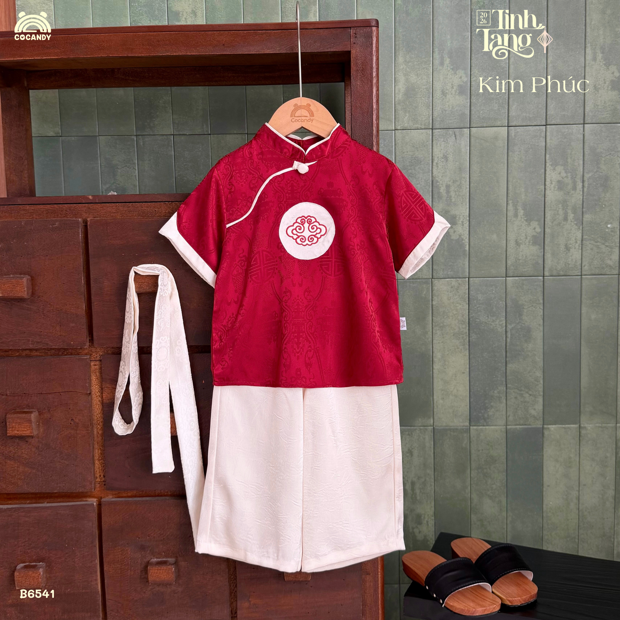 Set cộc ĐỎ chú cuội Kim Phúc