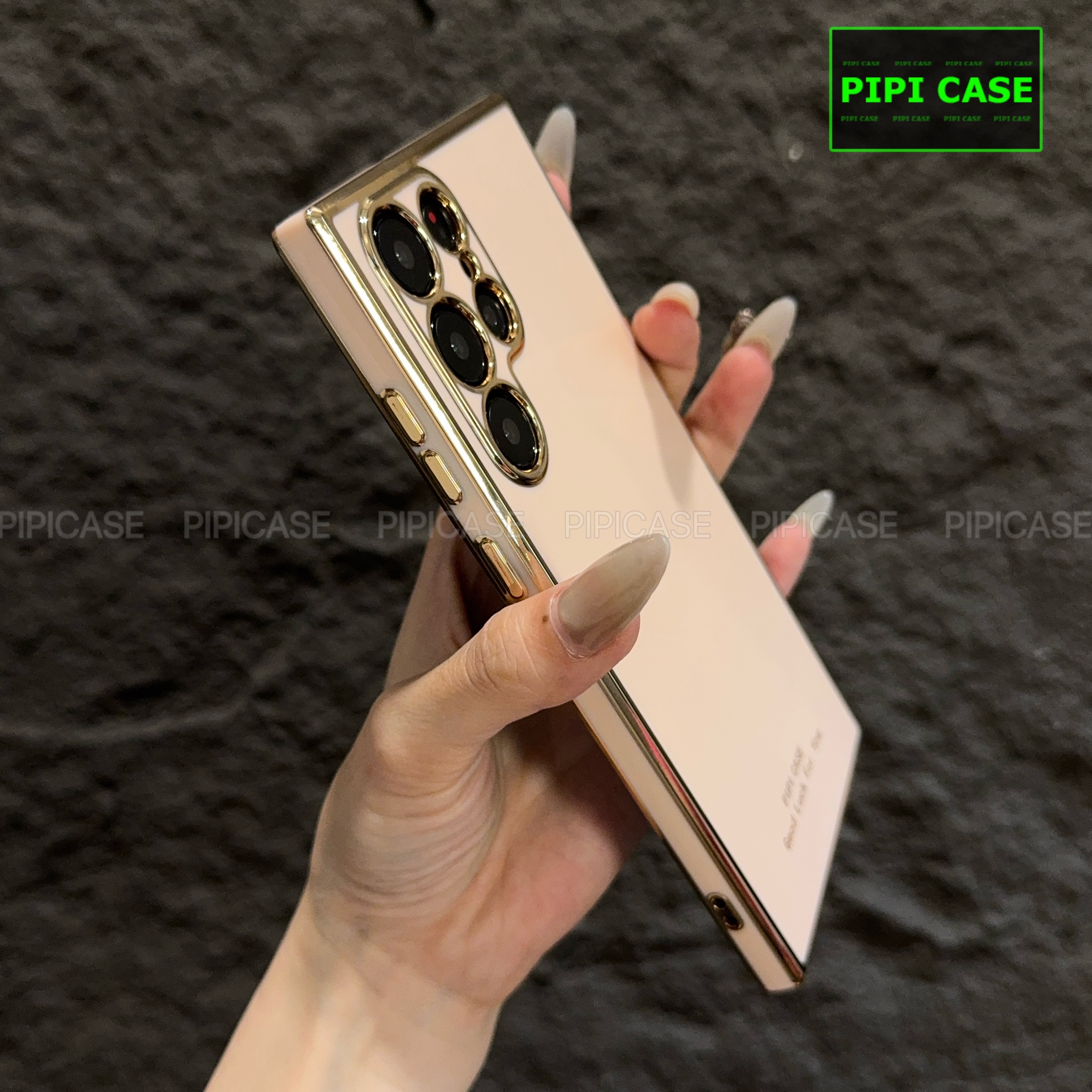 Ốp Lưng Samsung S22 Ultra 5G - Royal - Vàng Hồng_thumbnail_3