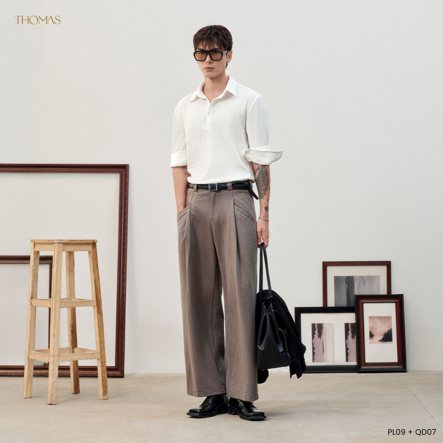 Áo Polo Dài Tay Gavin Vải Pique Form Regular_thumbnail_12