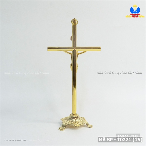 Tượng chịu nạn mạ vàng 22cm ✔_thumbnail_1