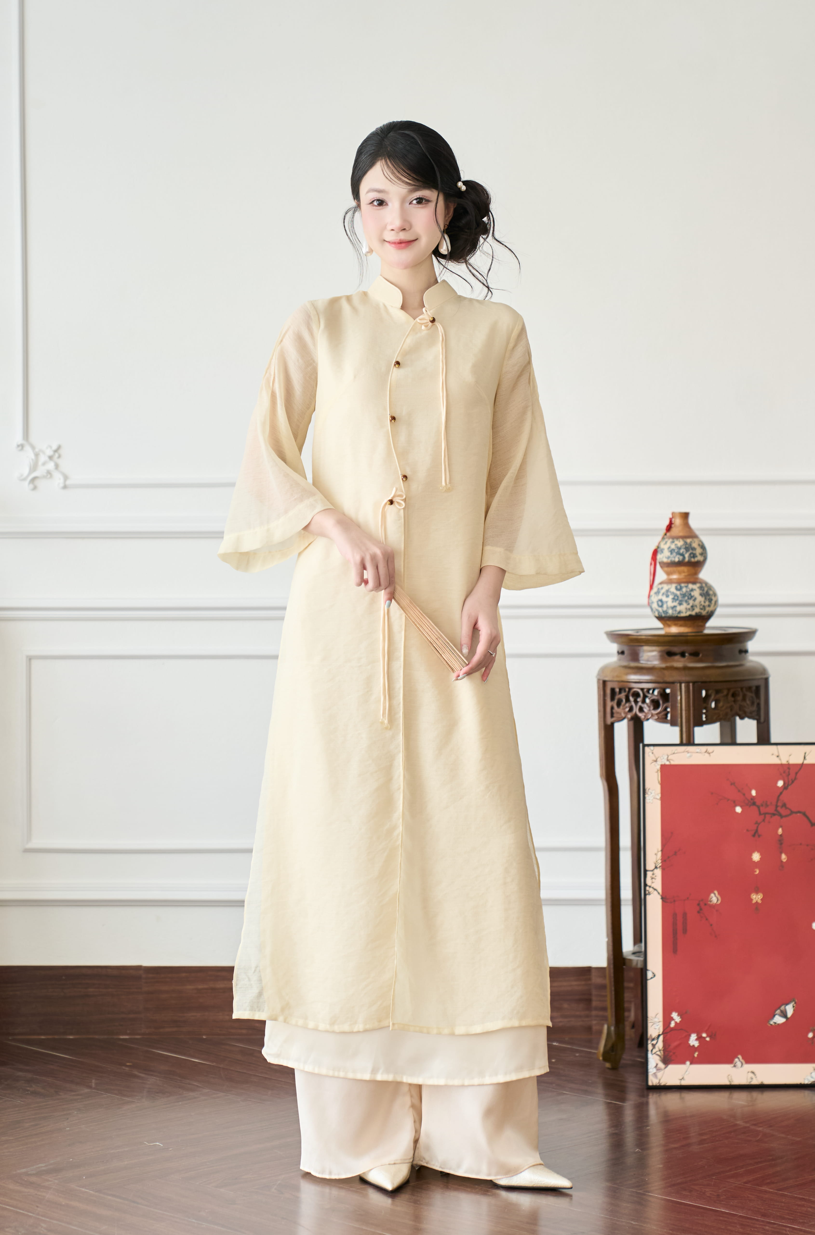Áo dài Kim Pháp SD1216