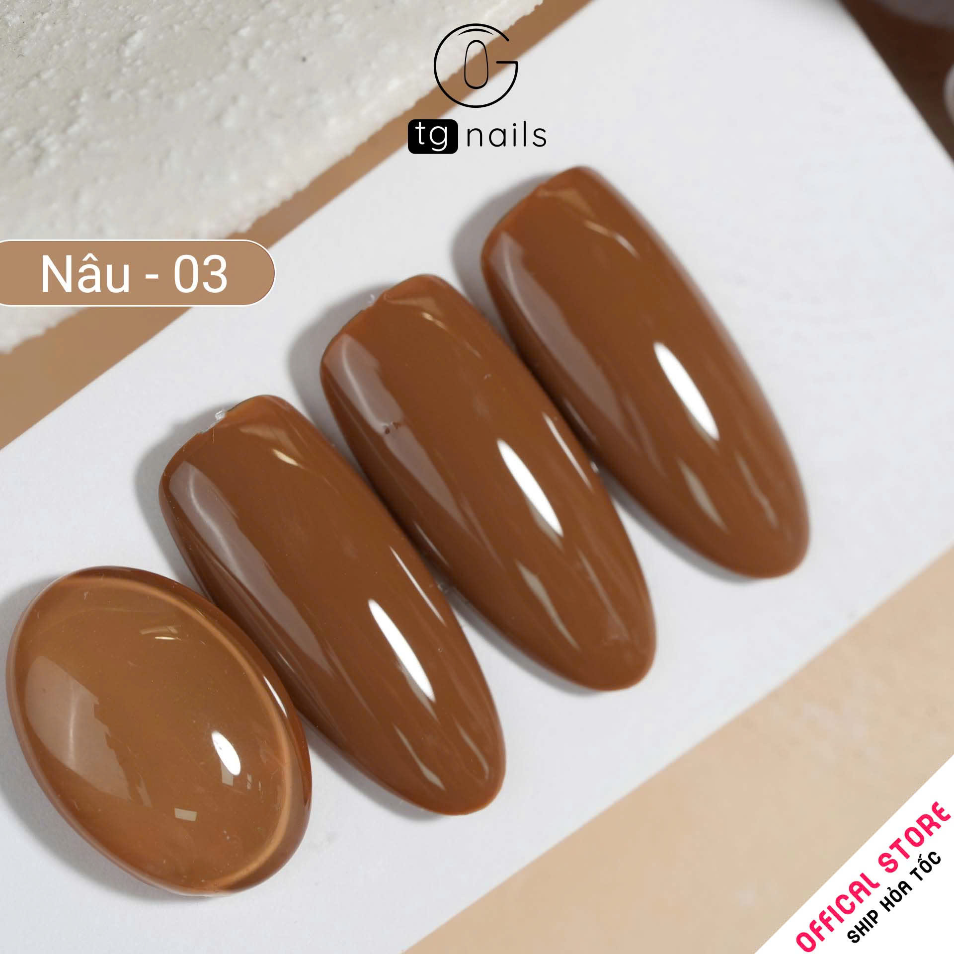 Sơn gel Nâu TG chai 10g_thumbnail_3