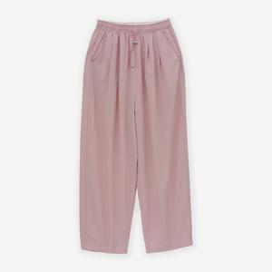 Quần baggy xi lụa lưng chun dây rút khoá