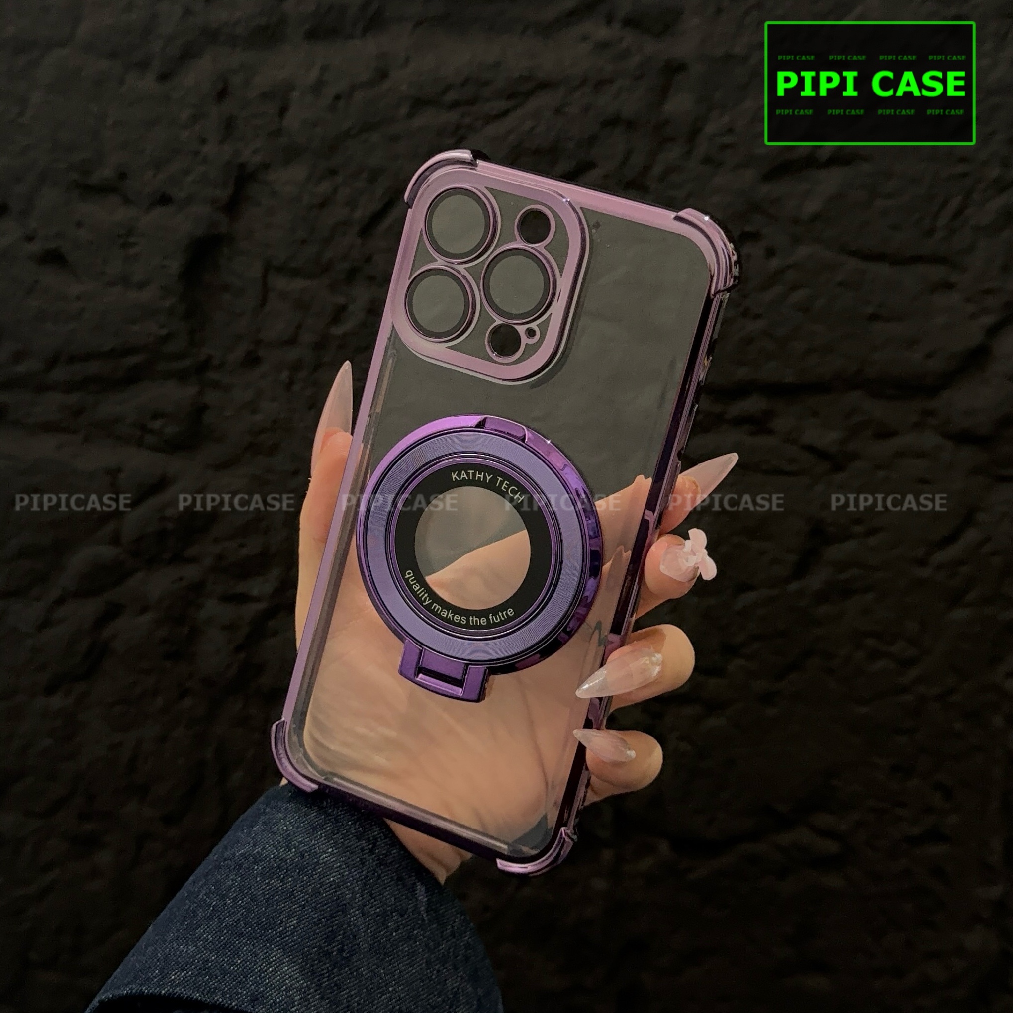 Ốp Lưng iPhone 14 Pro - Ven - Tím_thumbnail_16