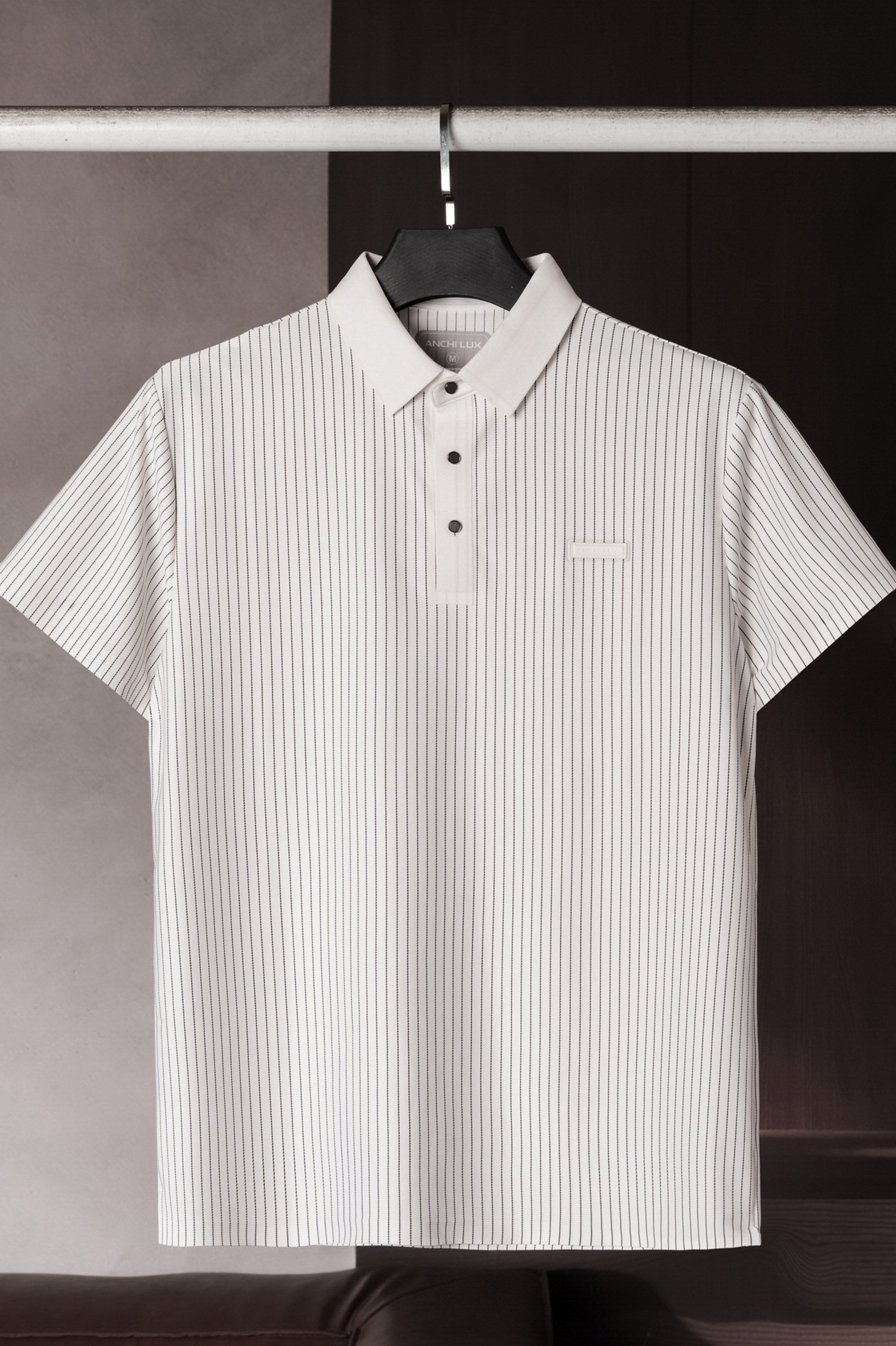 [ANCHI LUX] Áo Polo AirCool Seamless Không Đường May Nam Trung Niên