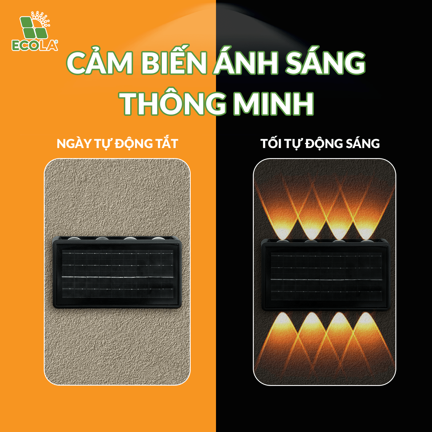 Đèn trang trí hắt tường năng lượng mặt trời ECOLA HT11_thumbnail_11