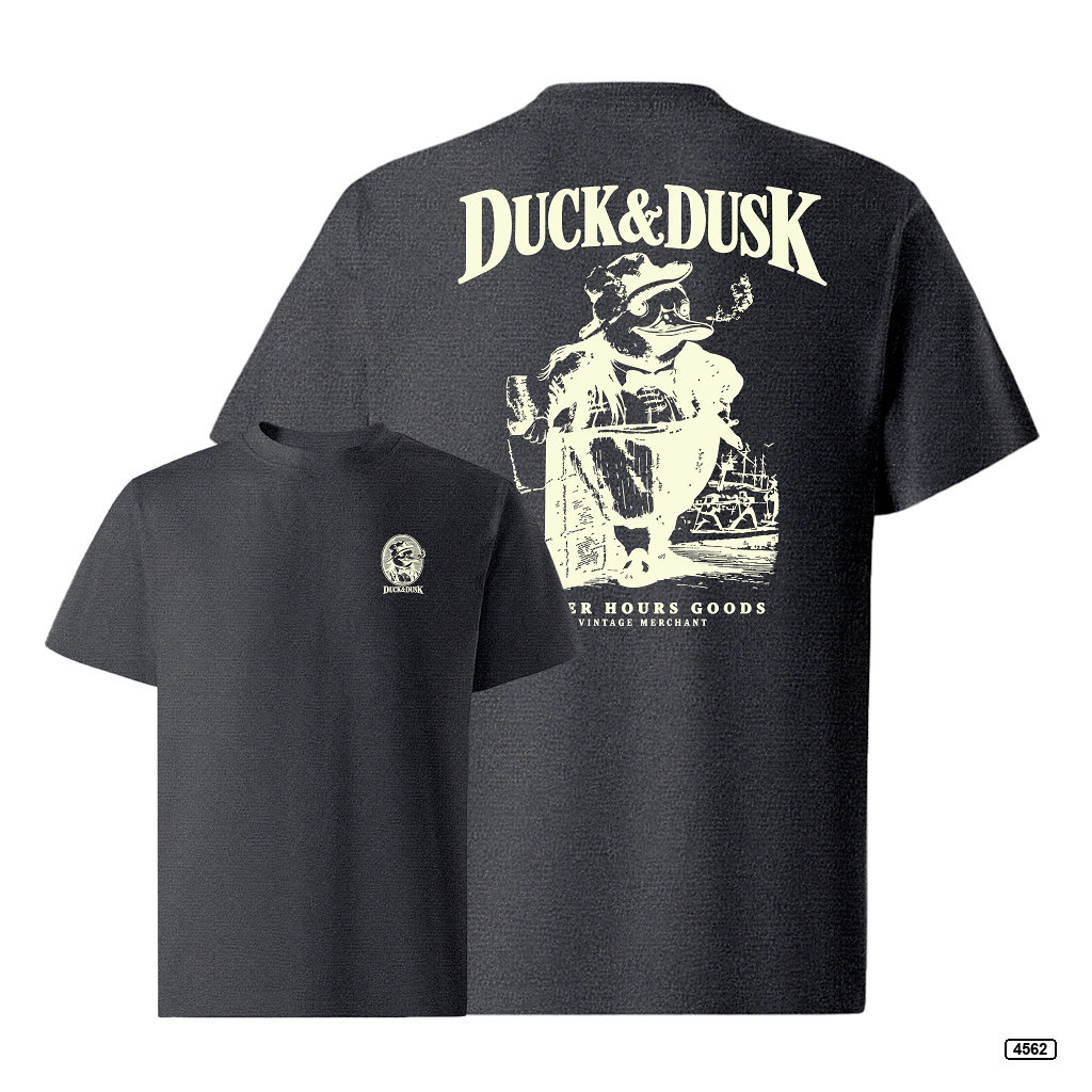 Áo thun nam oversize hình vịt vintage TeePrint 4562_thumbnail_1