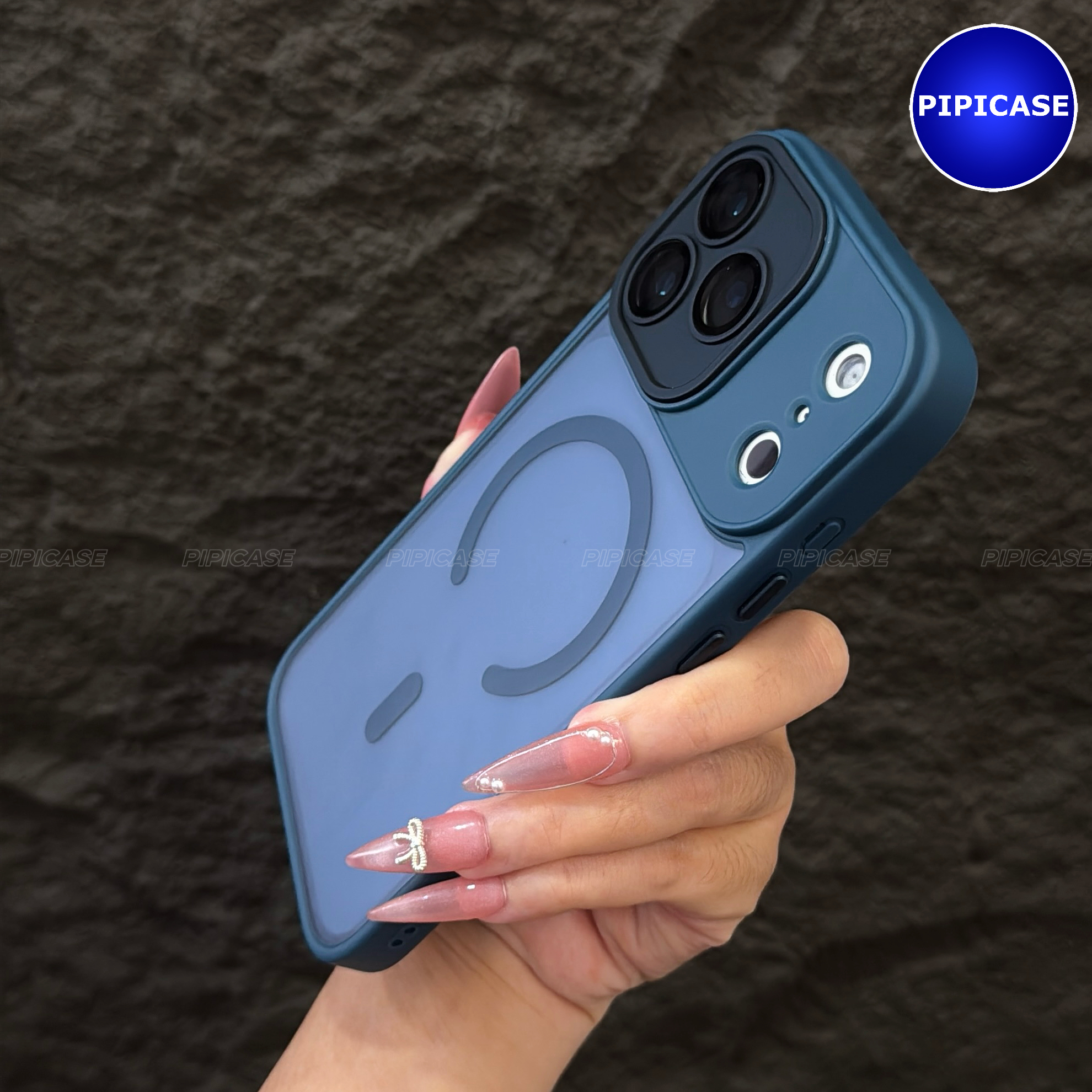 Ốp Lưng iPhone 17 Pro Max - Kao - Xanh Dương_thumbnail_3