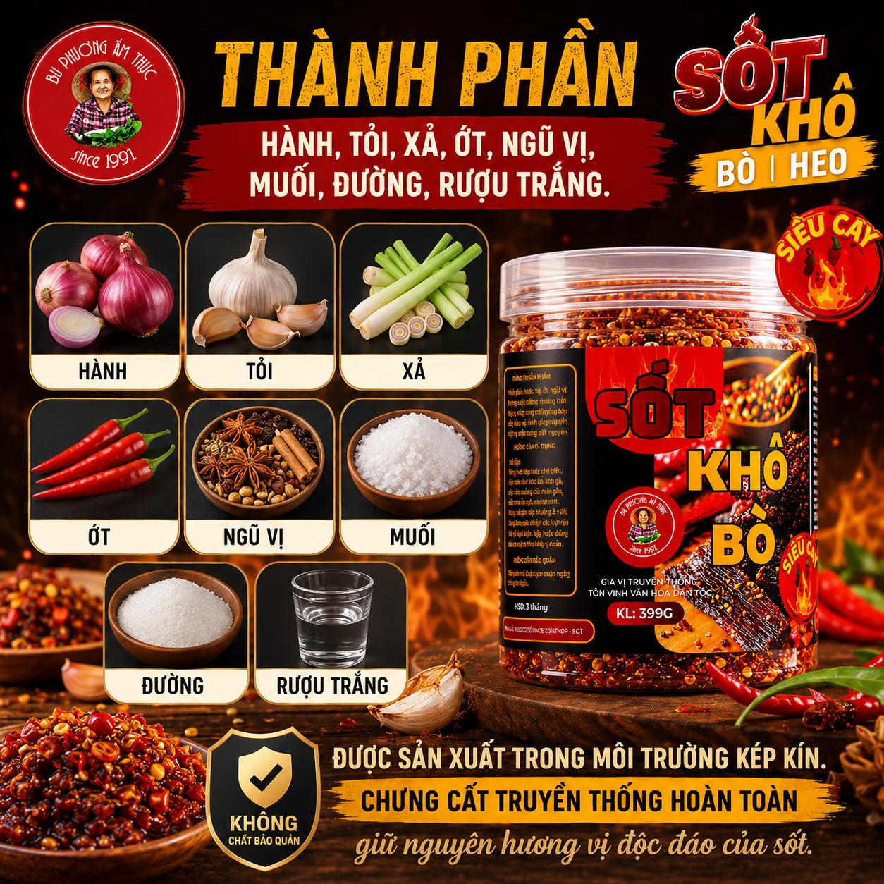 Sốt Làm Khô Bò Khô Heo Bu Phương 399G – Gia Vị Ướp Thịt Làm Khô Đậm Đà, Tiện Dùng - BP33_thumbnail_3