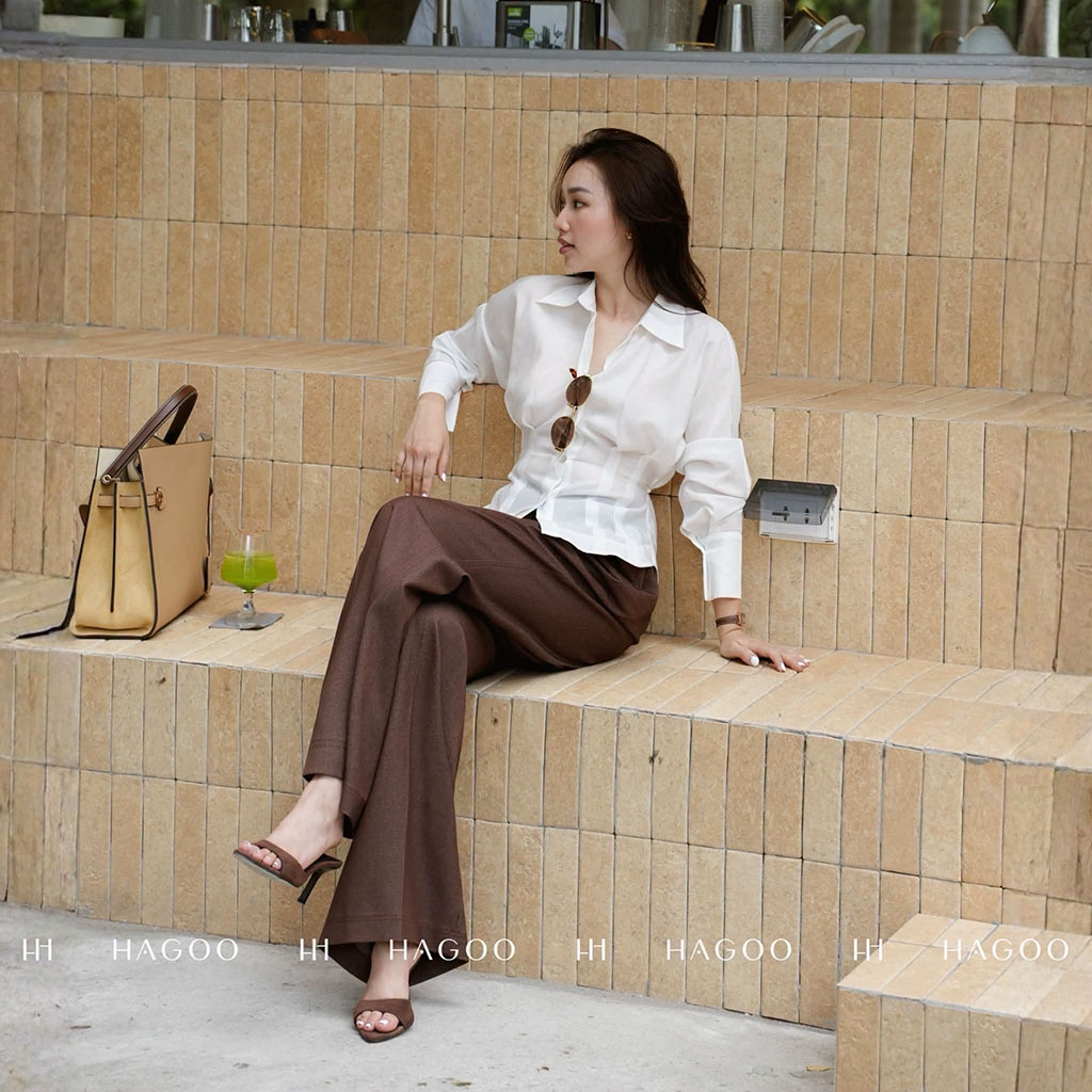 Sơ mi chiết eo nẹp giấu khuy_thumbnail_2