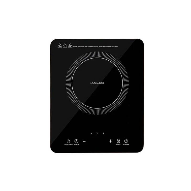 Bếp điện từ Lock & Lock Induction Cooker, 220-240V, 50/60Hz, 2000W - Màu đen