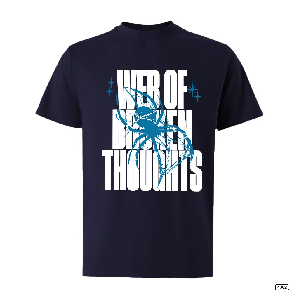 Áo thun nam form rộng Web of Broken Thoughts TeePrint 4362_thumbnail_14