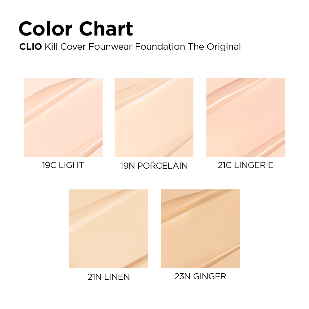 [CLIO] Kem nền Clio Kill Cover Founwear Foundation The Original 35ml_thumbnail_2