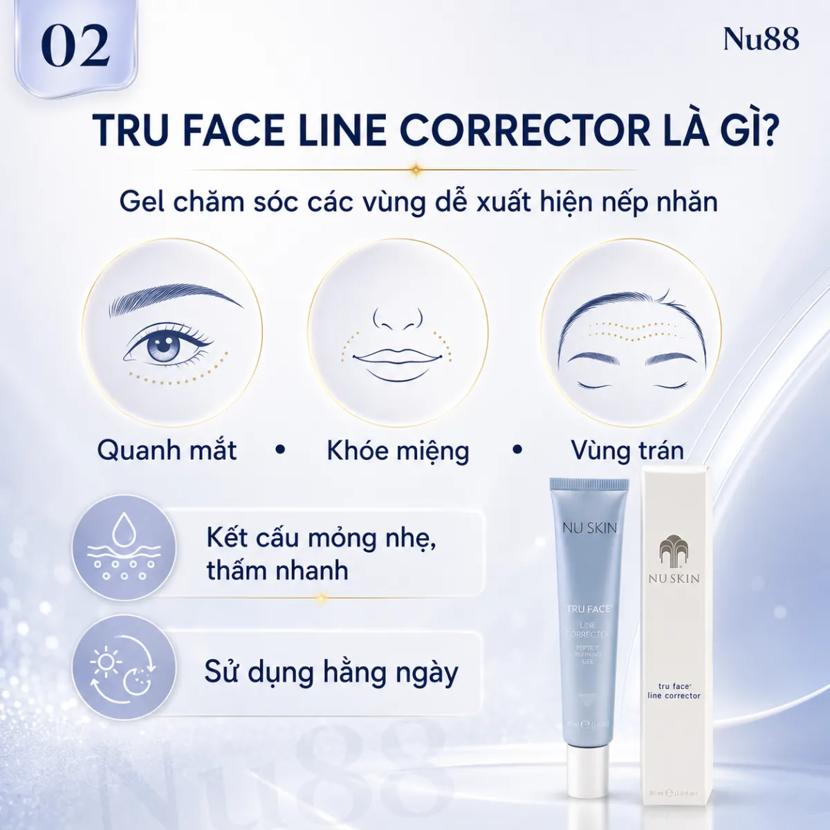 Kem Làm Mờ Nếp Nhăn Tru Face Line Corrector Peptide Refining_thumbnail_5