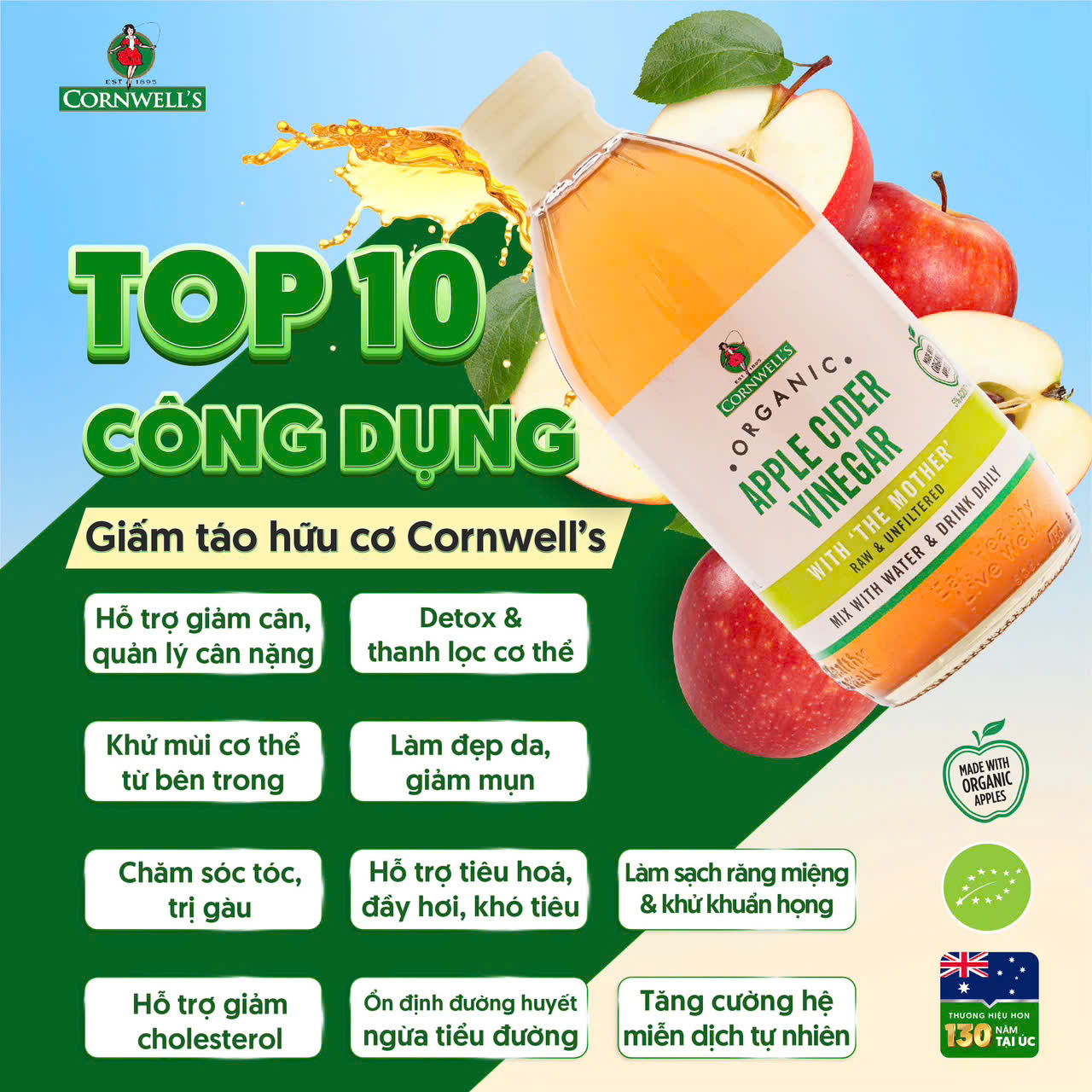 Giấm Táo Hữu Cơ Cao Cấp Cornwell’s_thumbnail_12