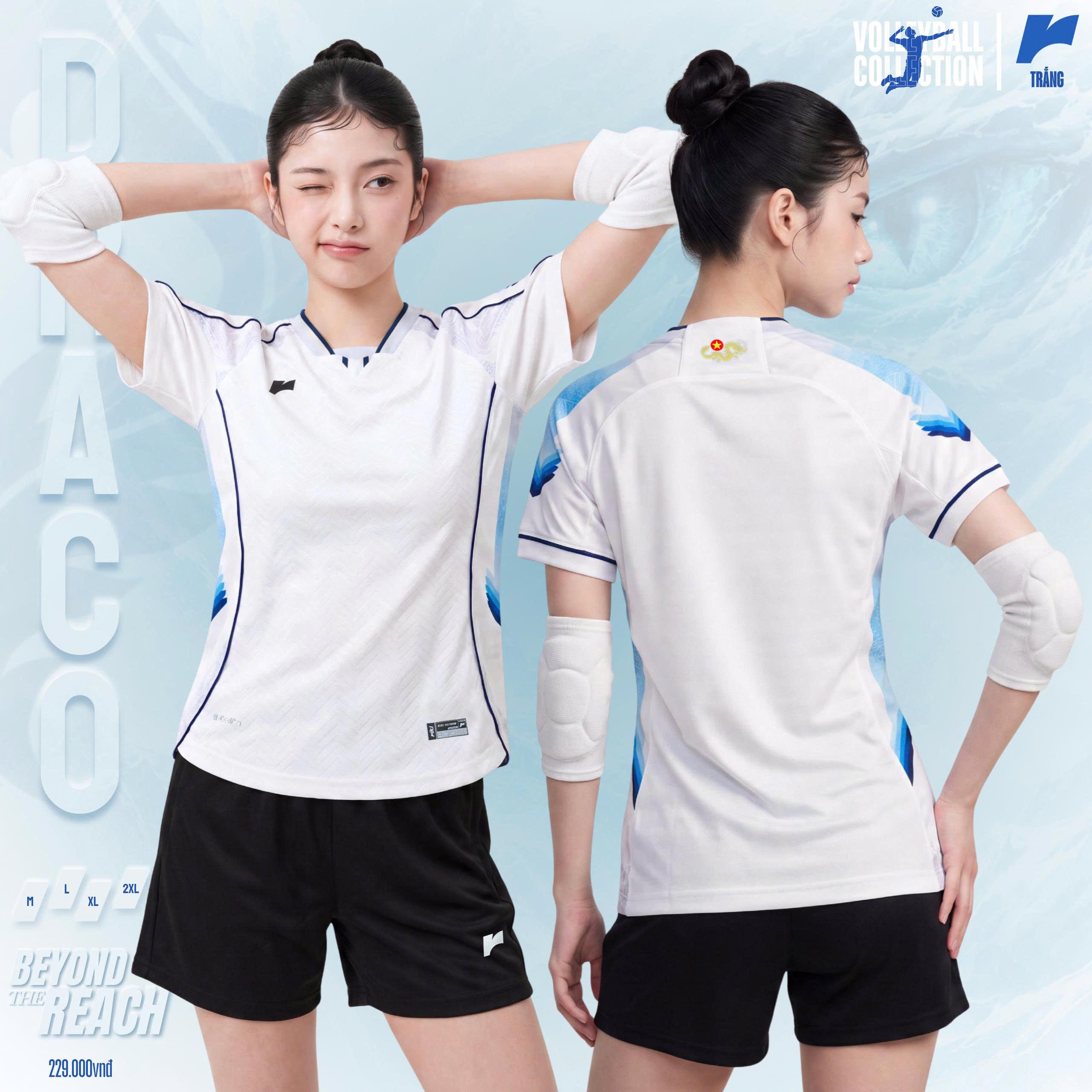 BST Quần Áo Bóng Chuyền Có Túi Riki Draco Thun Mè Thoáng Khí Thể Thao Đương Đại_thumbnail_7