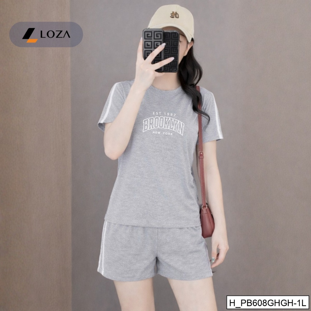 [XẢ KHO BỘ FORM VỪA] Bộ quần áo thun nữ dáng vừa nhiều hình dễ mặc - Loza XB014_thumbnail_24