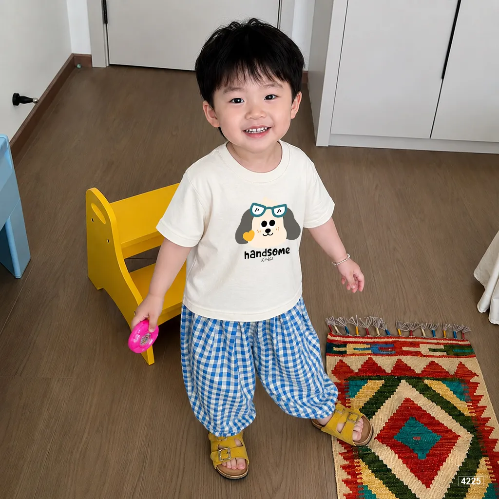 Áo thun bé trai Cún đeo kính đáng yêu Kado 4225_thumbnail_5