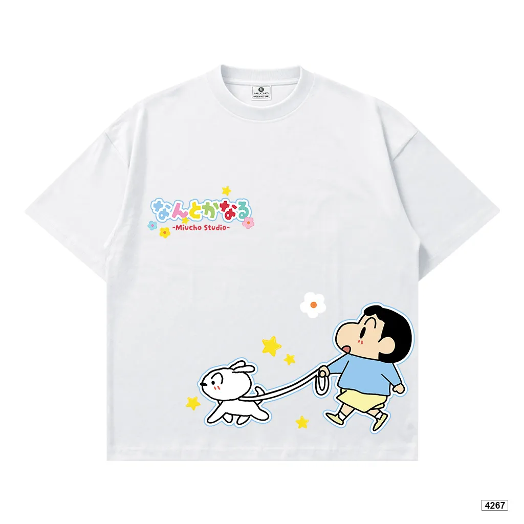 Áo thun form boxy hoạt hình Shinn Miucho 4267_thumbnail_10
