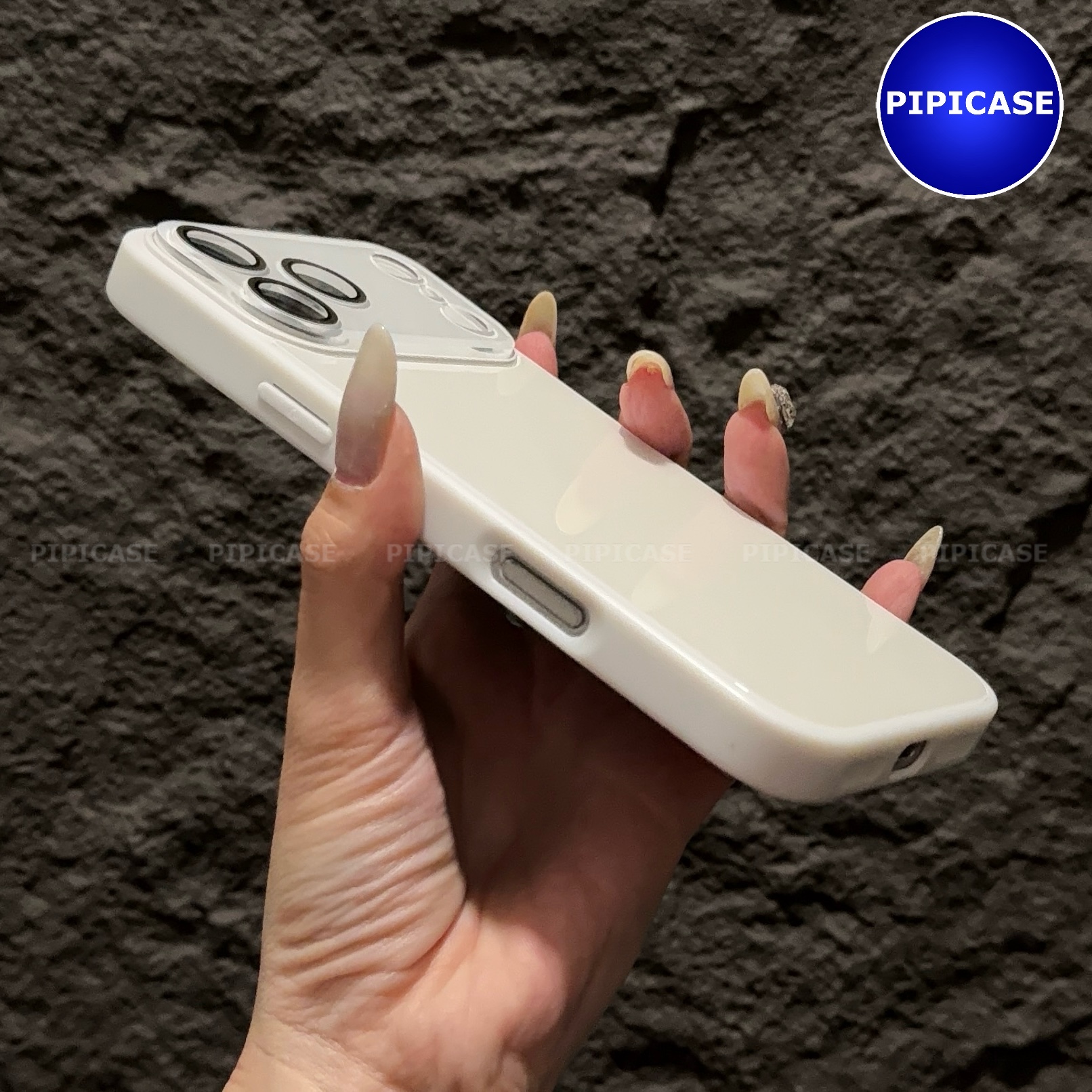 Ốp Lưng iPhone 17 Pro Max - Gash - Trắng_thumbnail_3