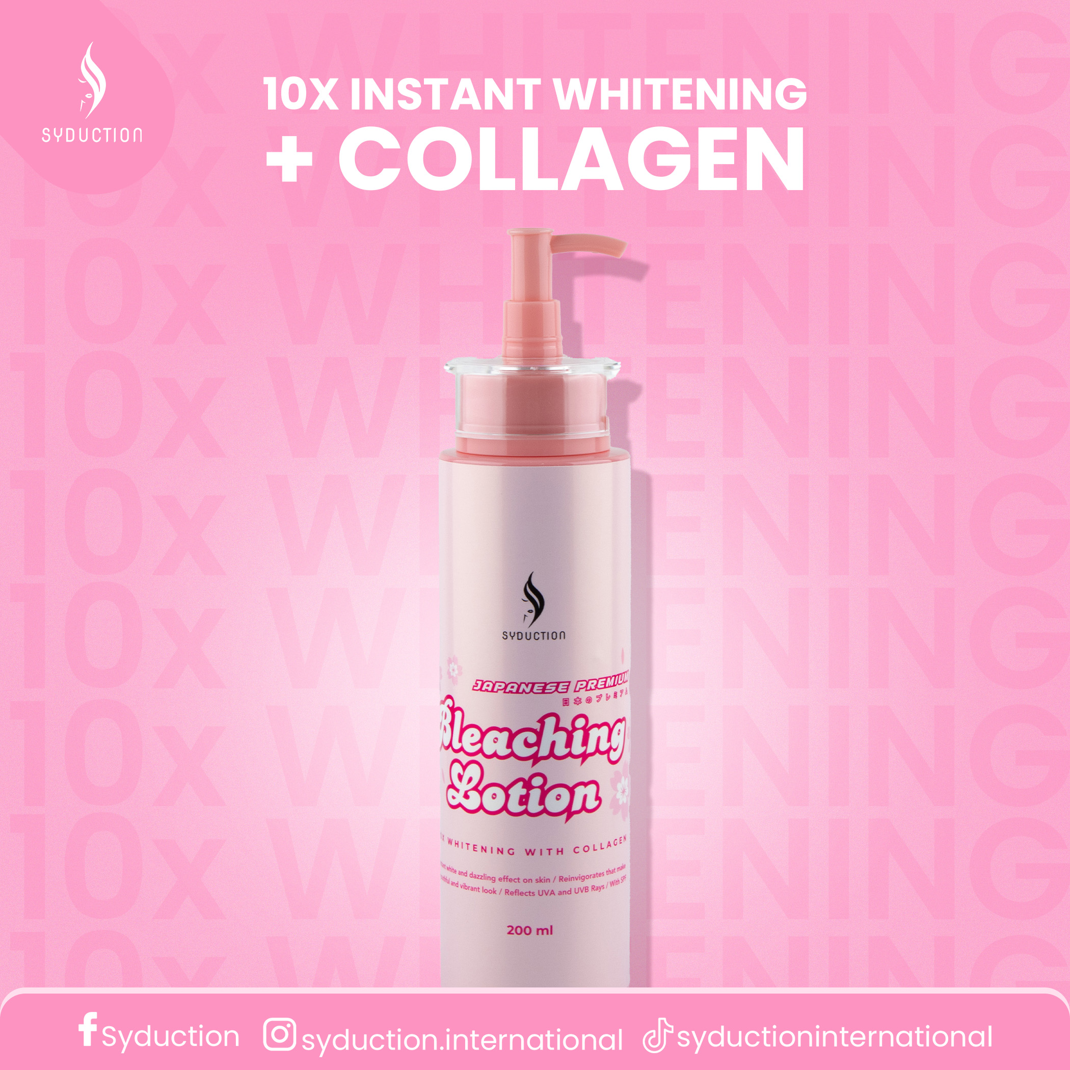 Syduction Japanese Premium Bleaching Lotion (200ml)