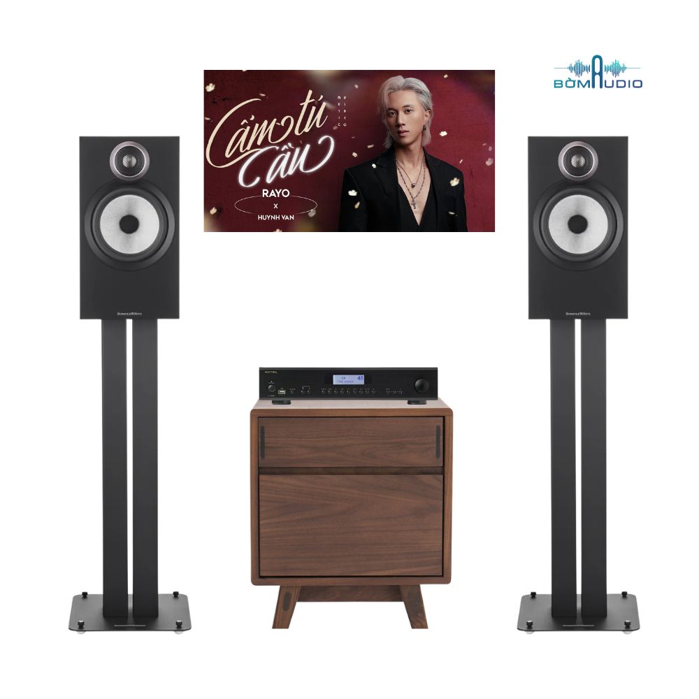 Combo Amply  ROTEL A14 MKII + Loa Bookshelf B&W 606 S3 - ROB2