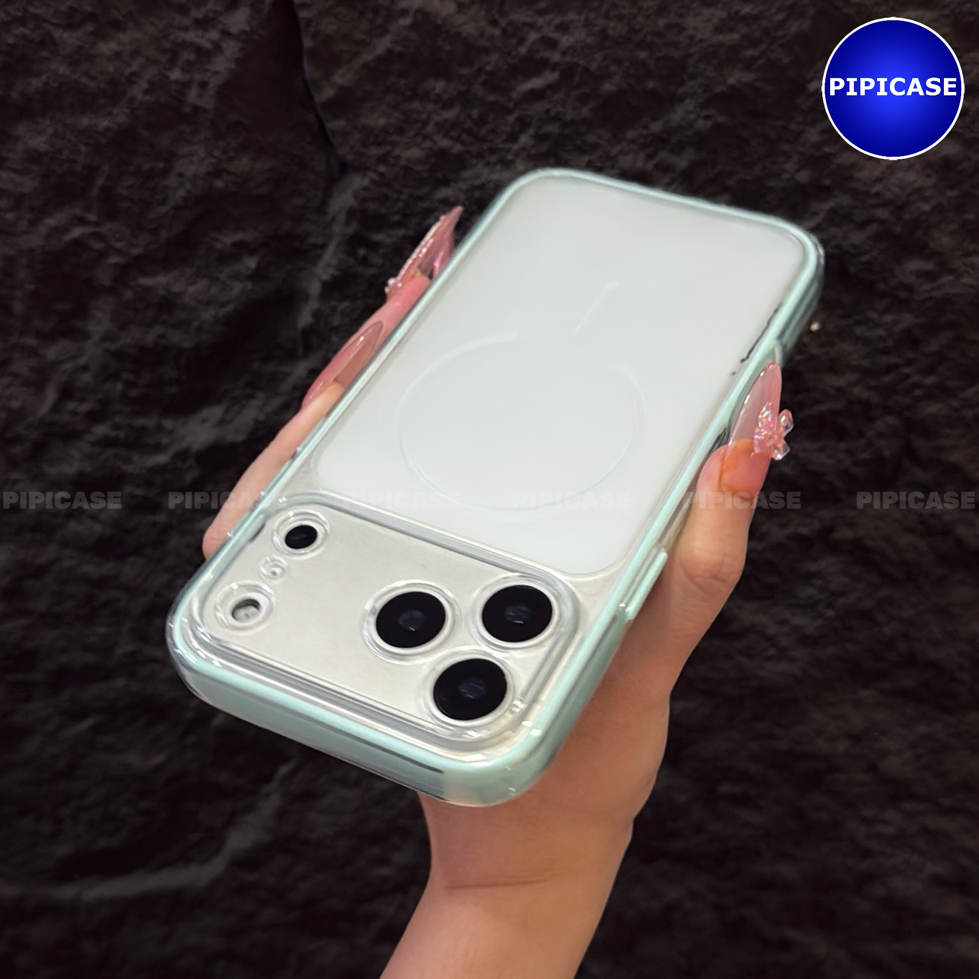 Ốp Lưng iPhone 17 Pro Max - Lucye - Xanh Mint_thumbnail_11