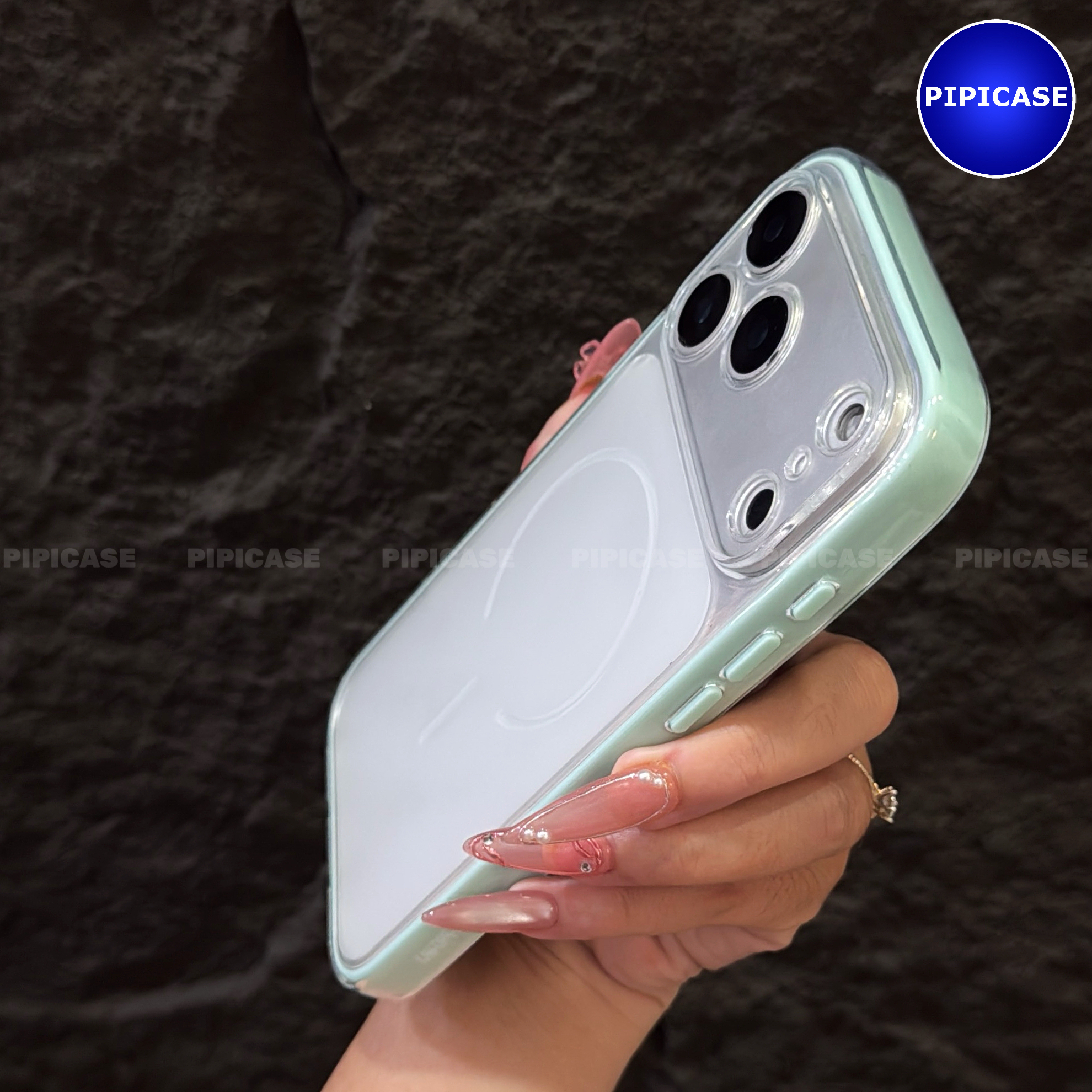 Ốp Lưng iPhone 17 Pro Max - Lucye - Xanh Mint_thumbnail_10