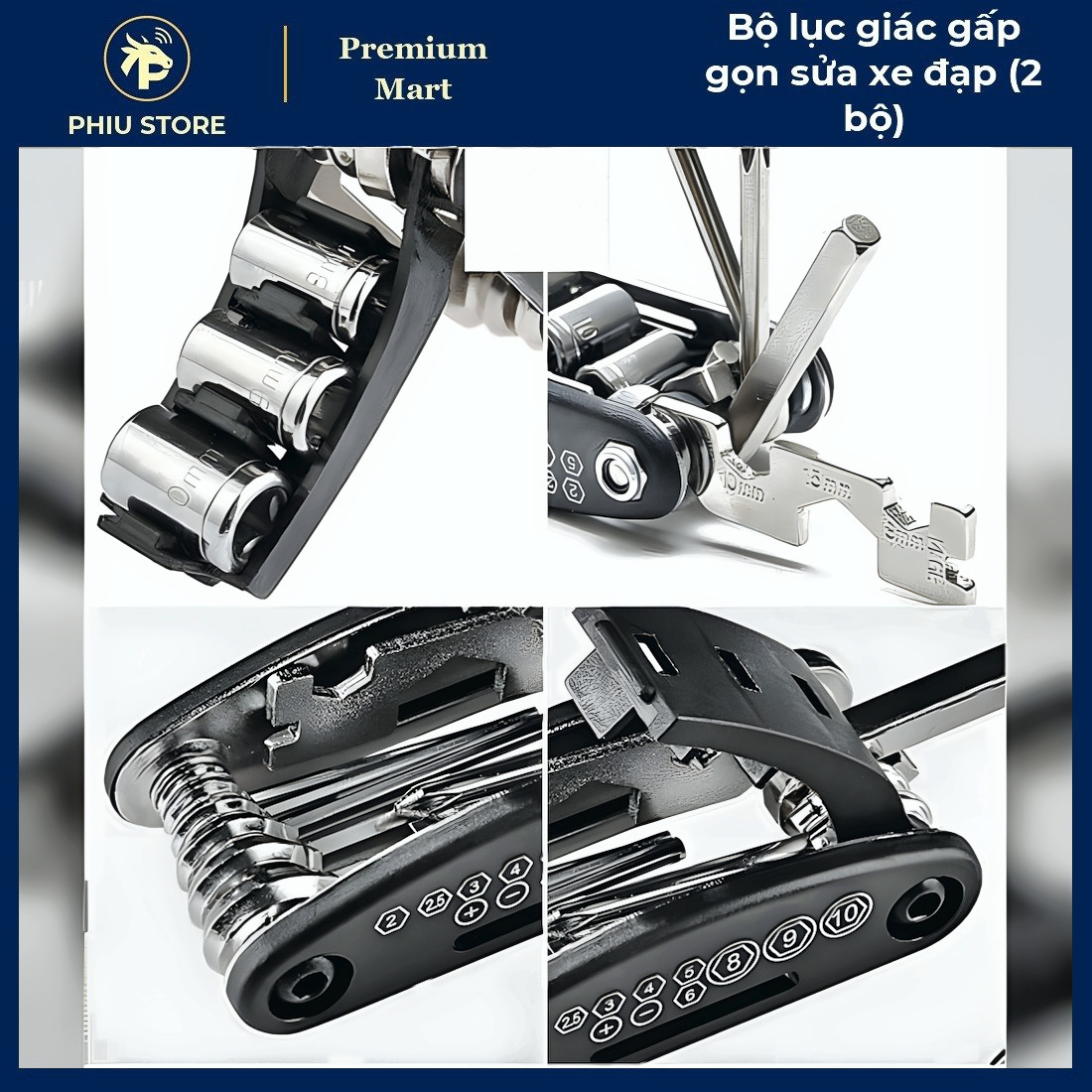 Dụng Cụ Sửa Xe Đạp - Bộ Lục Giác Gấp Gọn Sửa Xe Đạp (2 Bộ), Lục Giác Gấp Gọn - PHIU STORE_thumbnail_1