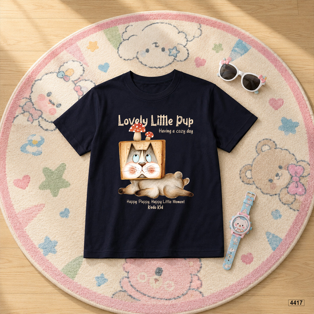 Áo thun bé gái form rộng lovely little Hàn Quốc Kado 4417_thumbnail_6