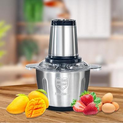 Máy xay thịt, máy xay đa năng, cối inox 304, 4 lưỡi, công suất lớn, thể tích 2 lít - Máy xay chuyên_thumbnail_2