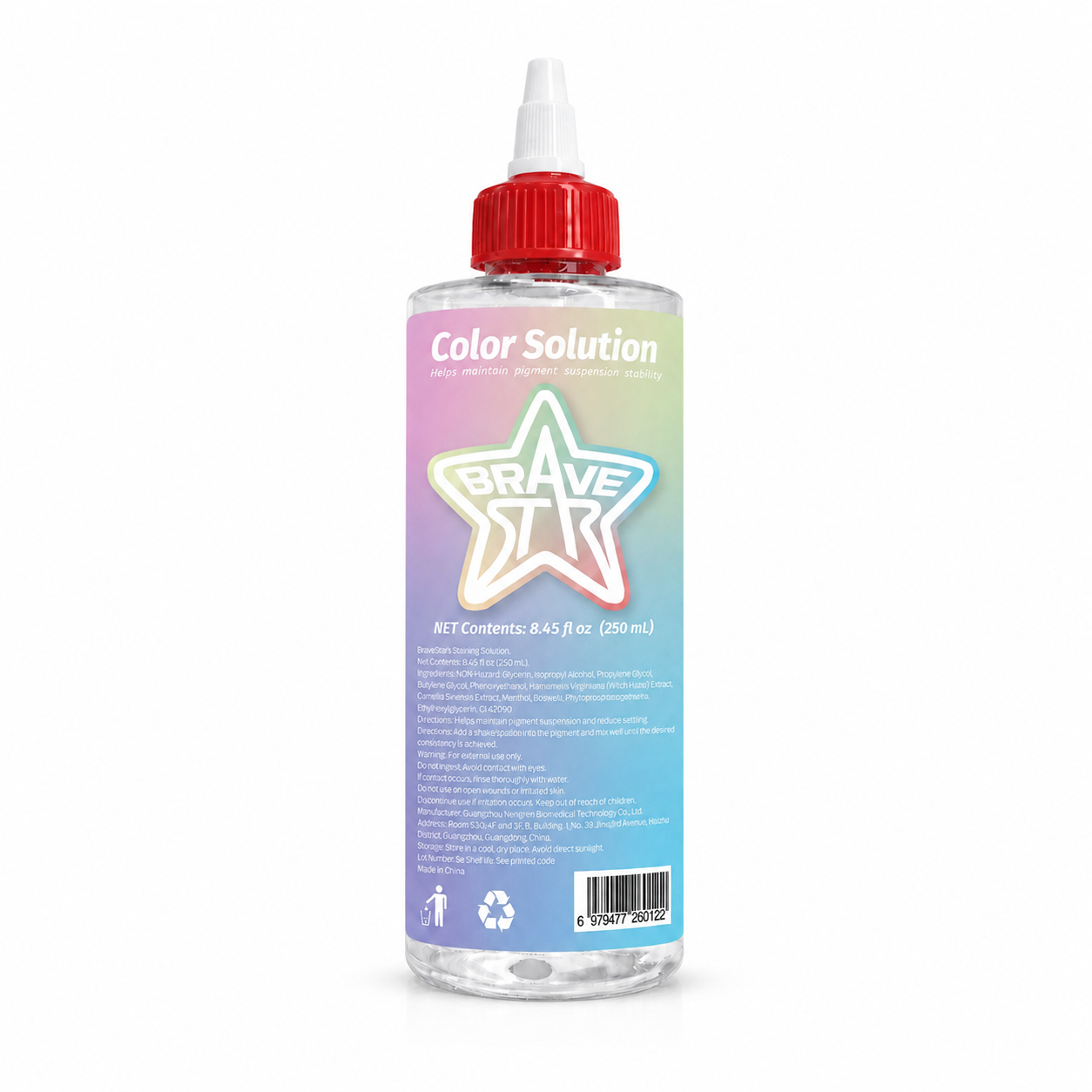 Pha màu Brave Star - Color Solution - 250ml
