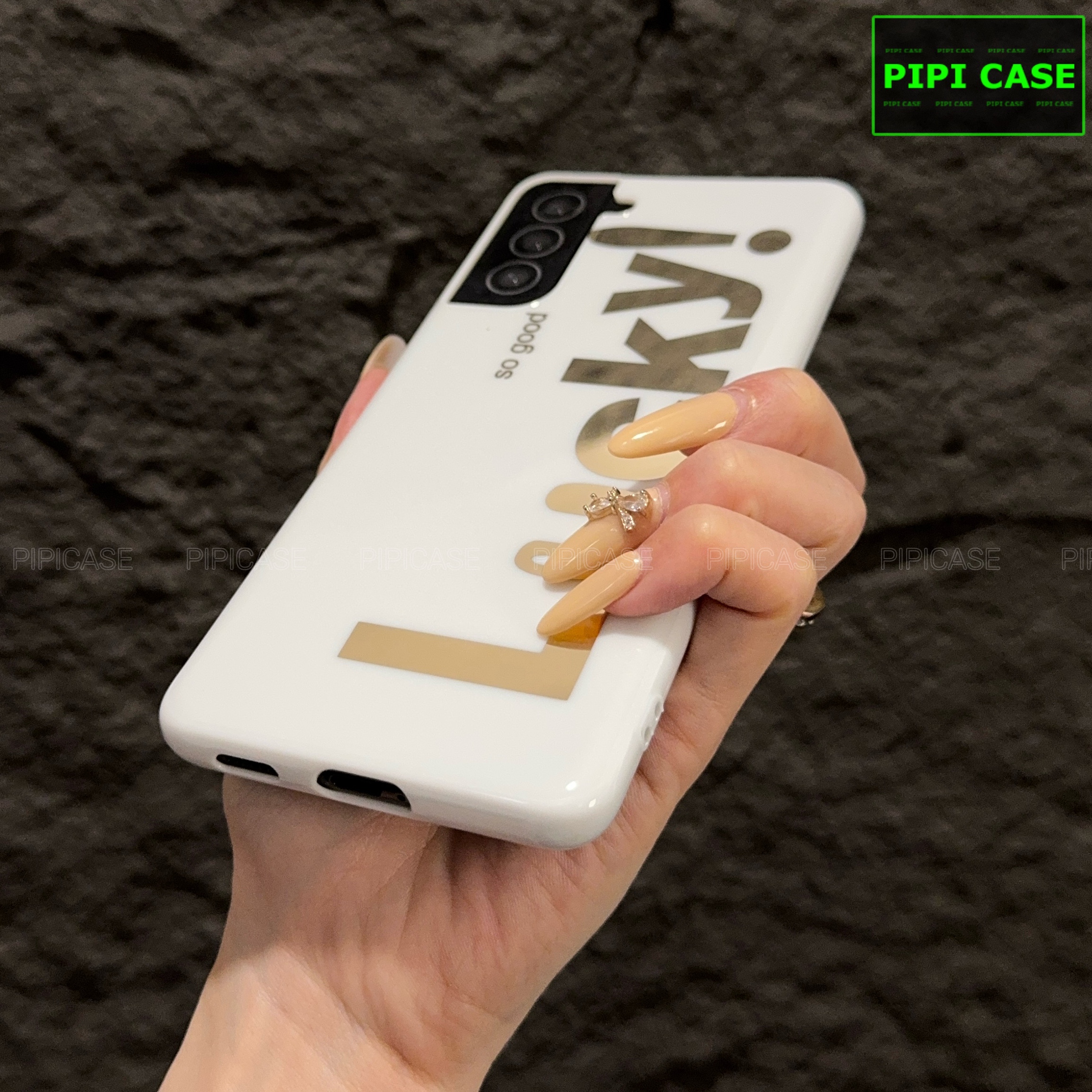 Ốp Lưng Samsung S21 Plus 5G - Lucky - Trắng_thumbnail_1