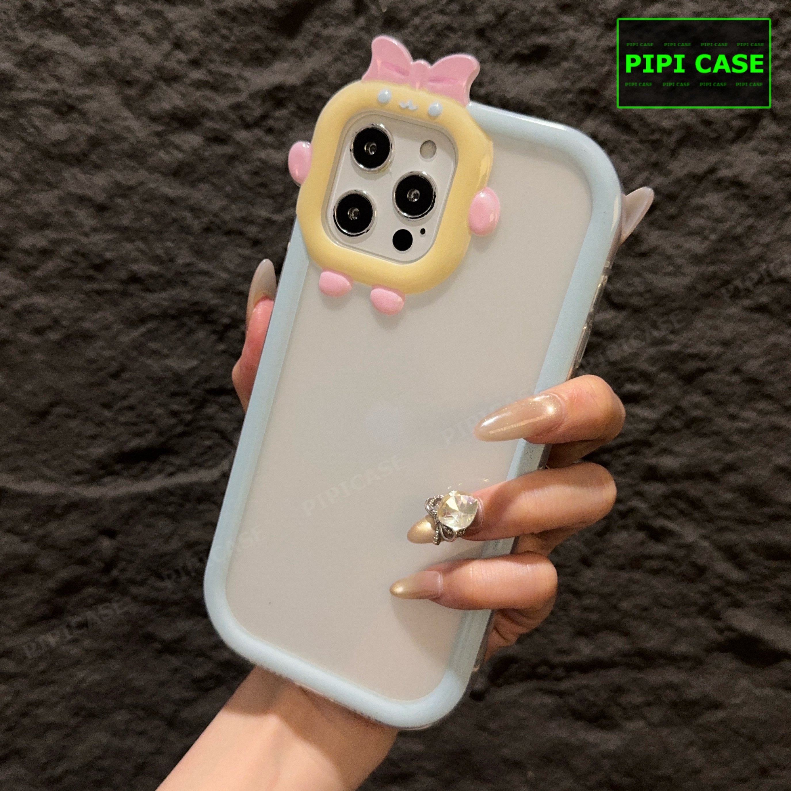 Ốp Lưng iPhone 13 Pro - Chic Cute - Xanh Nhạt_thumbnail_2