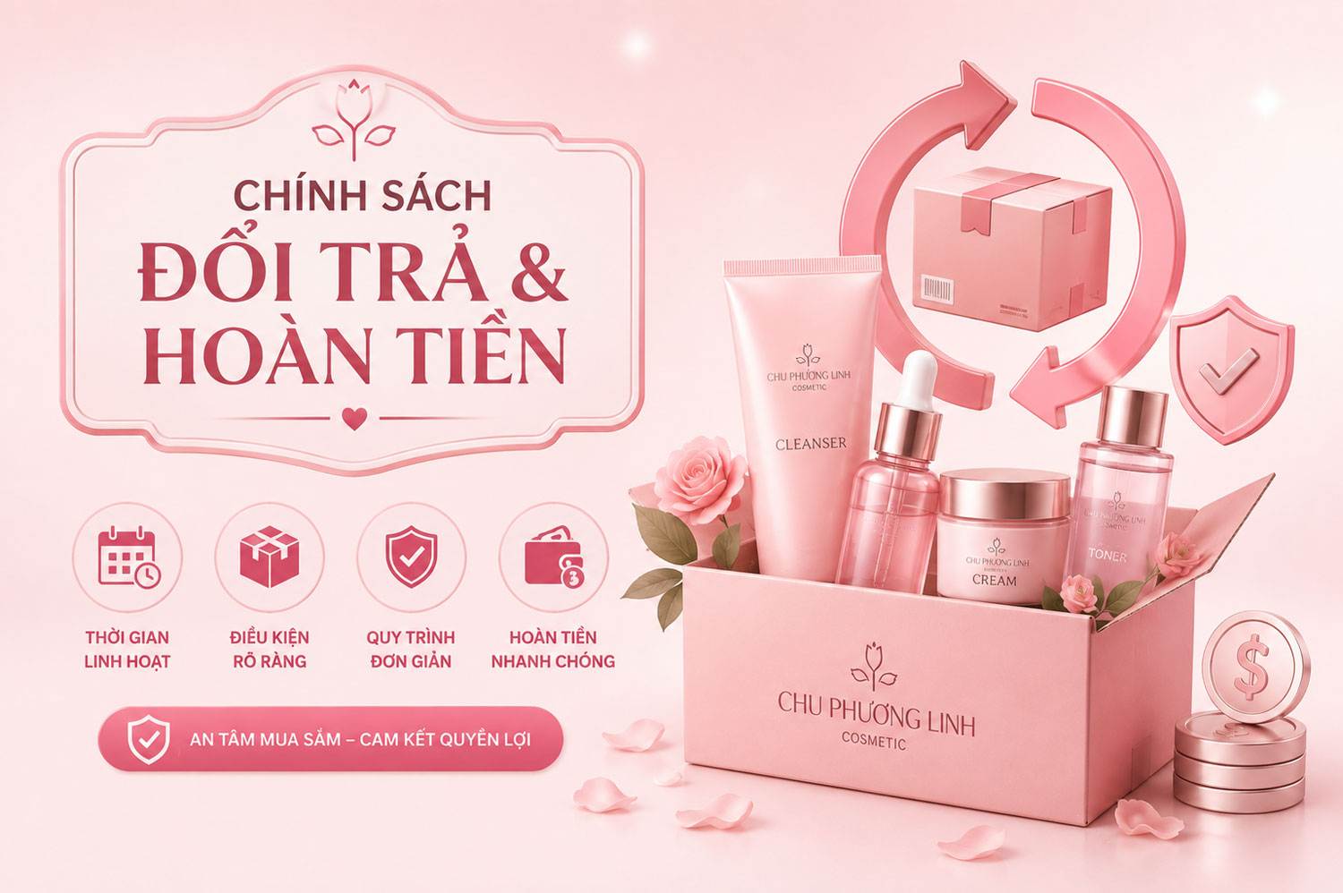 CHÍNH SÁCH ĐỔI TRẢ & HOÀN TIỀN