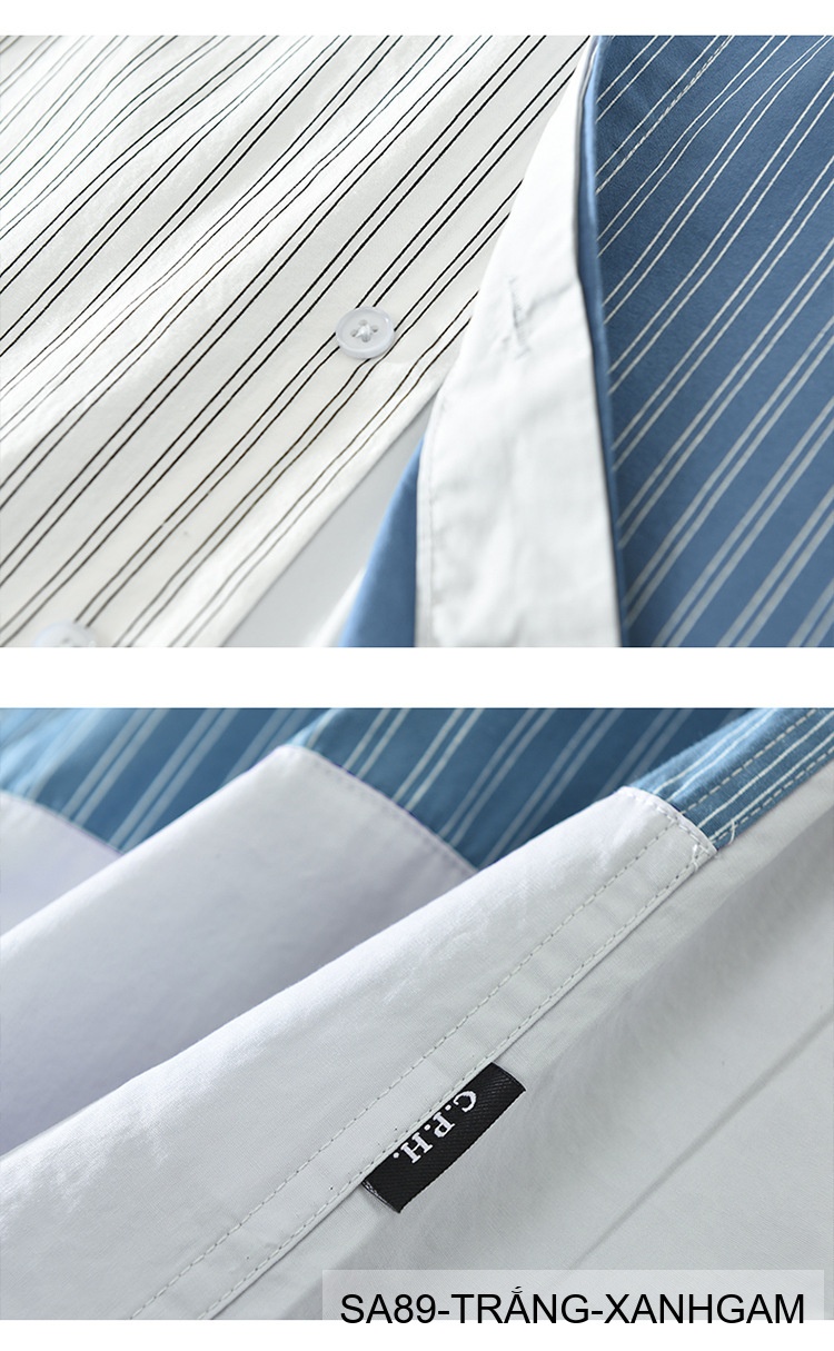 SA89 - Áo sơ mi nam dài tay kẻ sọc kiểu Nhật, chất cotton mềm mại, form rộng rãi thời trang_thumbnail_8